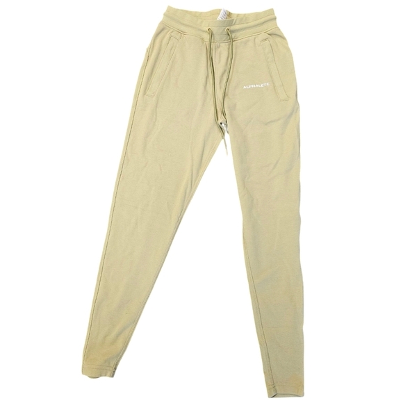 Alphalete Womens Jogger Pants Olive Green - Picture 2 of 7